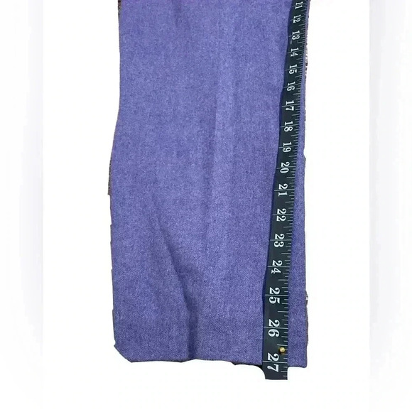 Pendleton 100% Wool Pants - Purple - Size 8 - Vintage - Picture 4 of 7